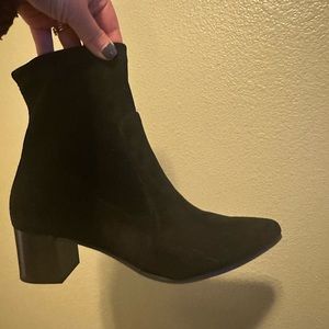 Paul green Birch bootie in black suede. Sz 9